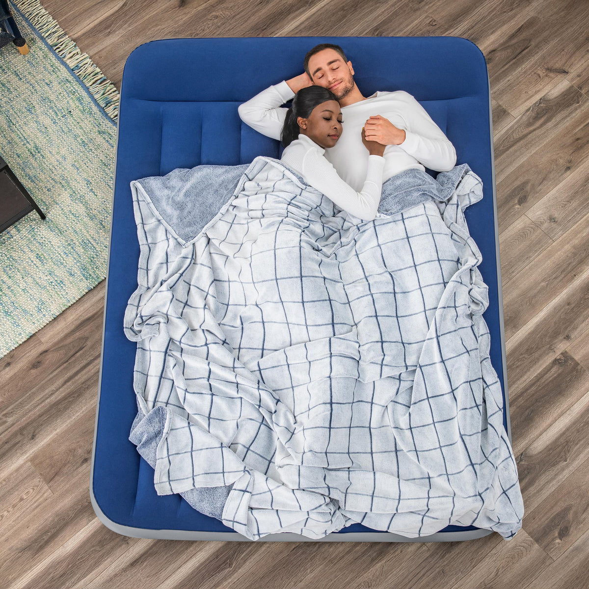 Bestway Tritech Air Mattress Queen 12” with Built-in AC Pump