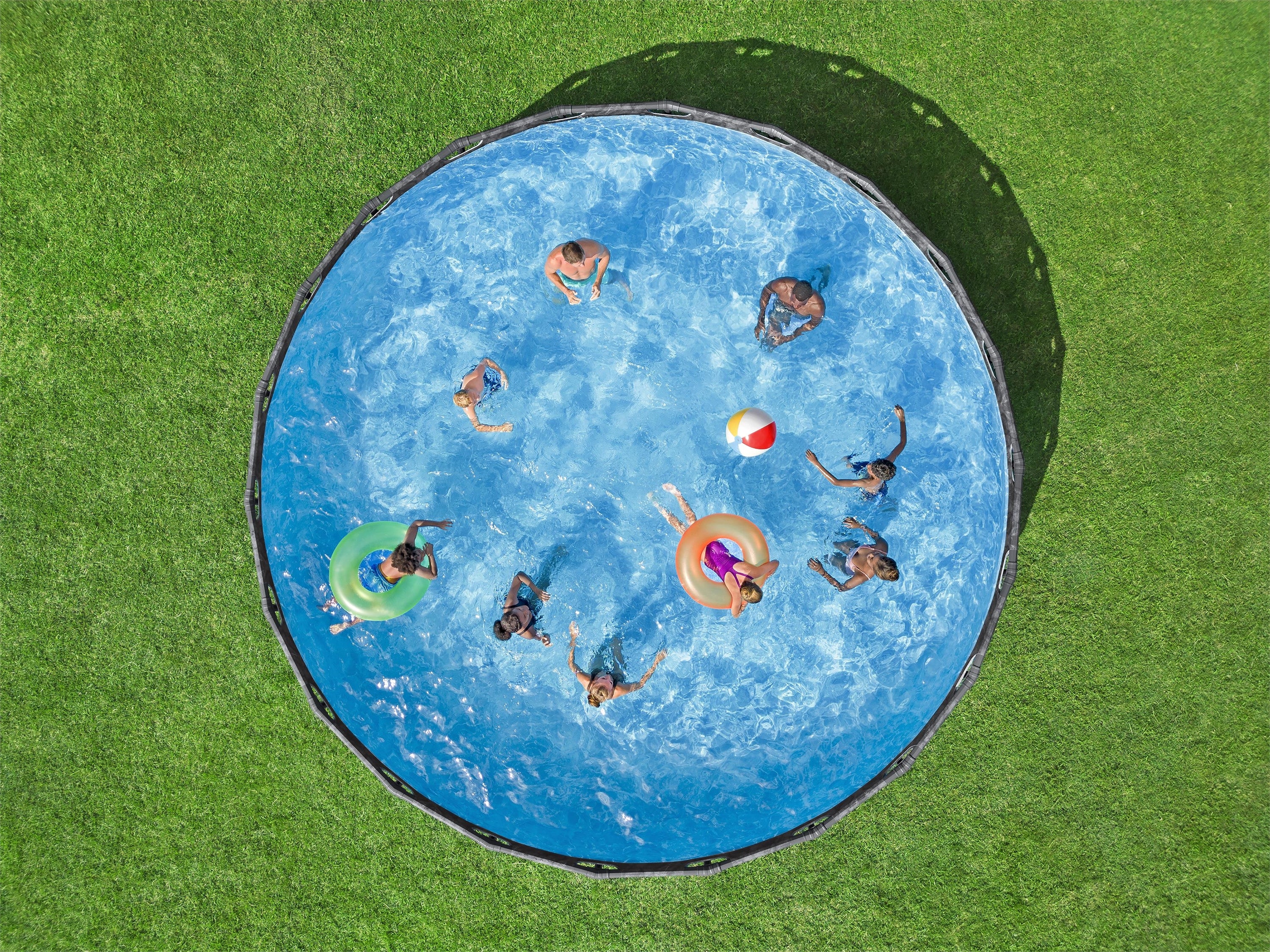 Bestway APX 365 22' x 52" Round Above Ground Pool Set