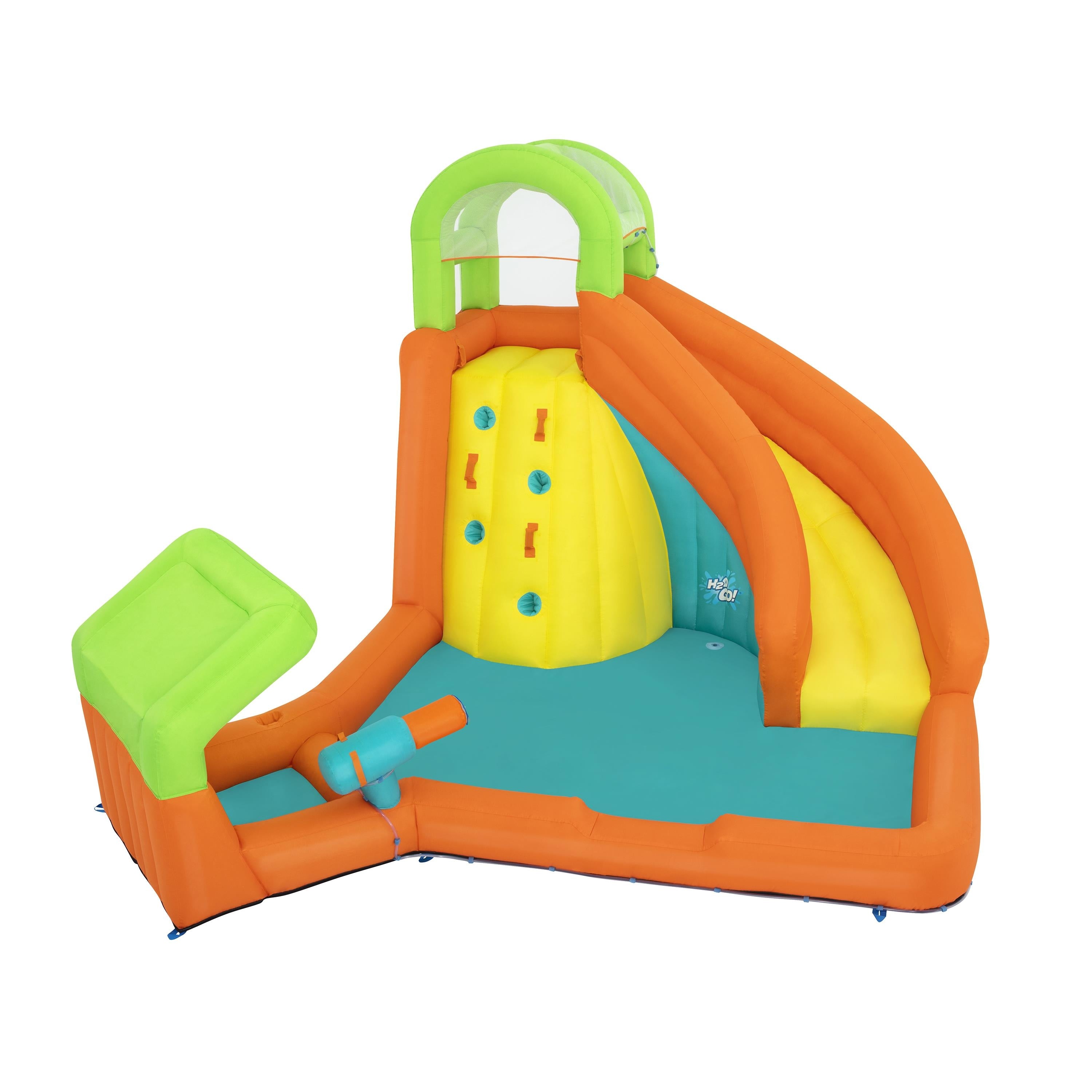 H2OGO! Canopy Cove 8'8" Kids Inflatable Mega Water Park