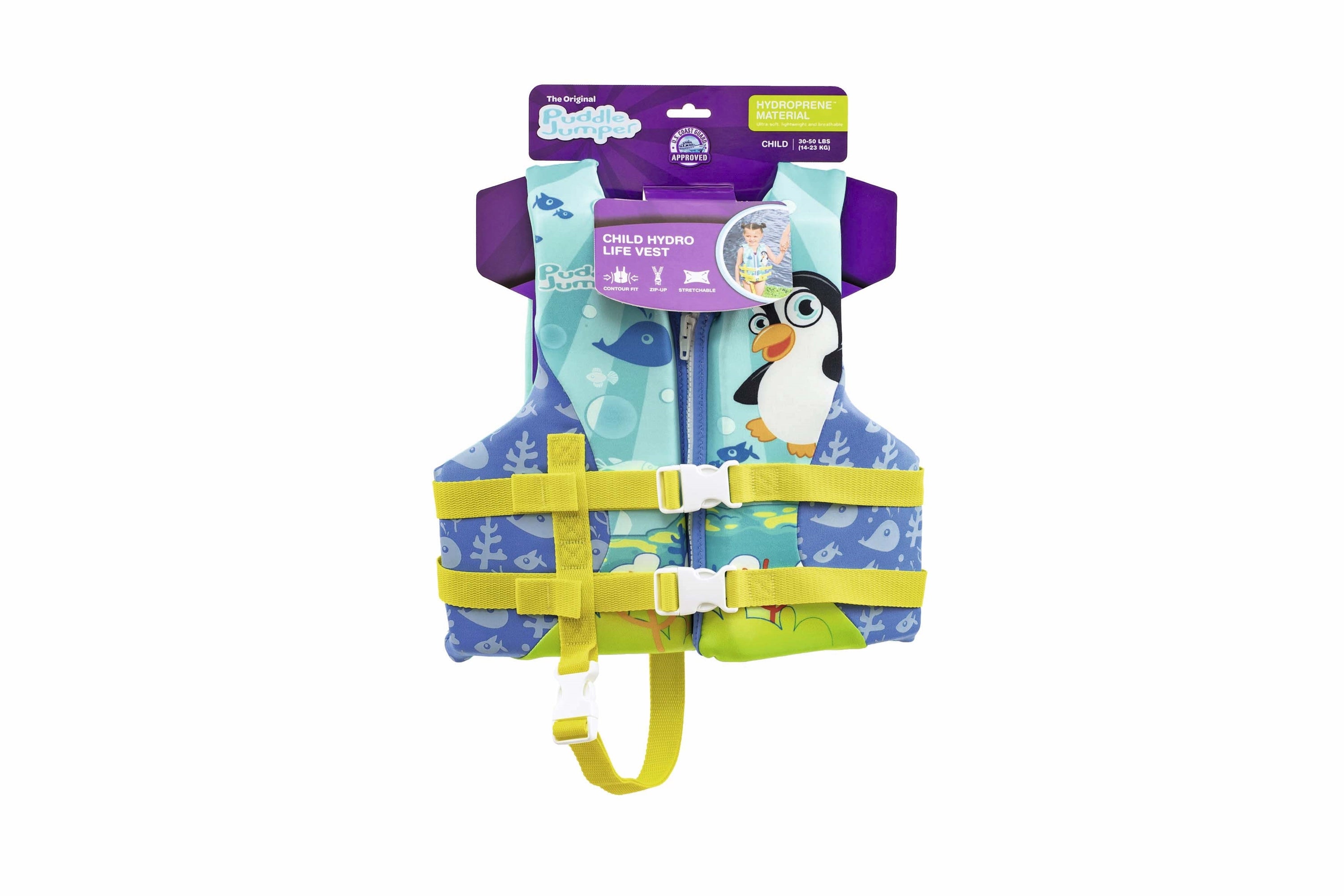 Gilet de sauvetage imperméable en tissu Puddle Jumper pour enfants