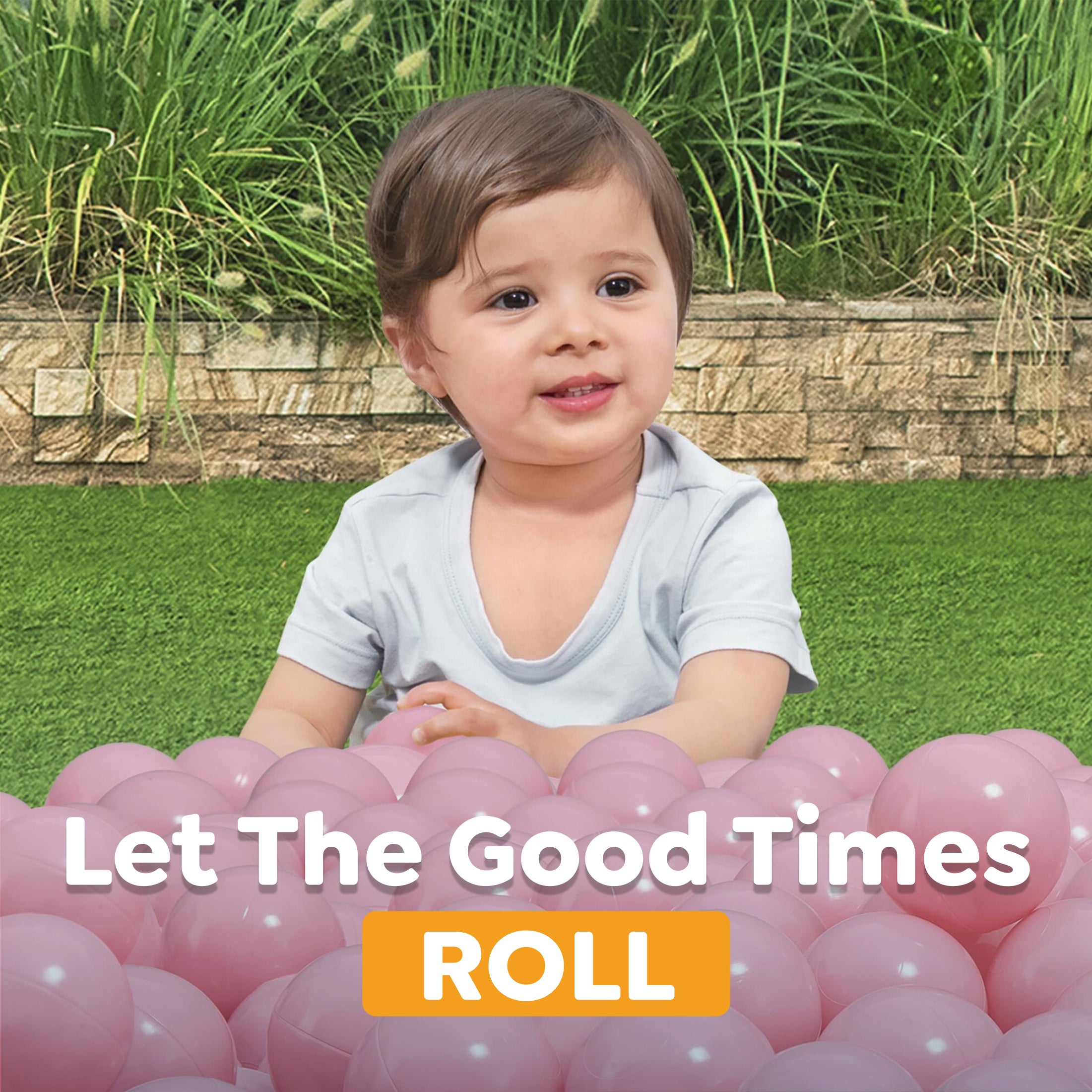 Bestway 250 Play Balls, Light Pink