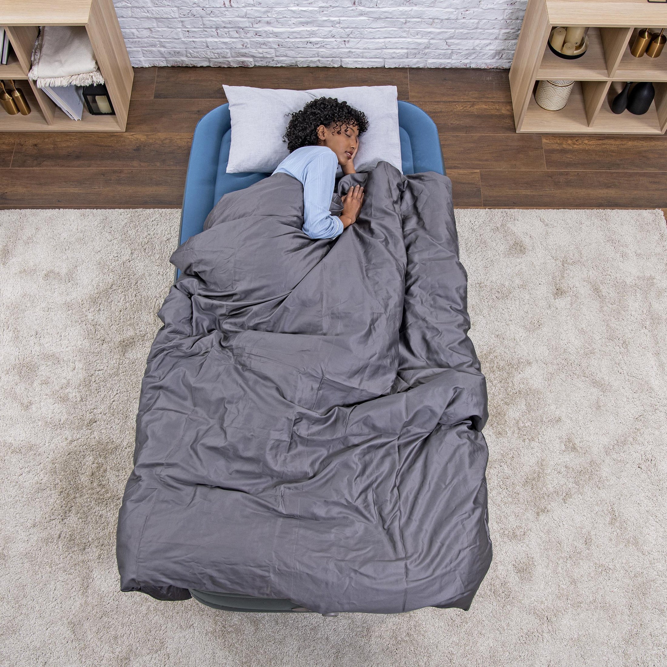 Bestway Tough Guard Air Mattress Twin 18" with Built-in AC Pump