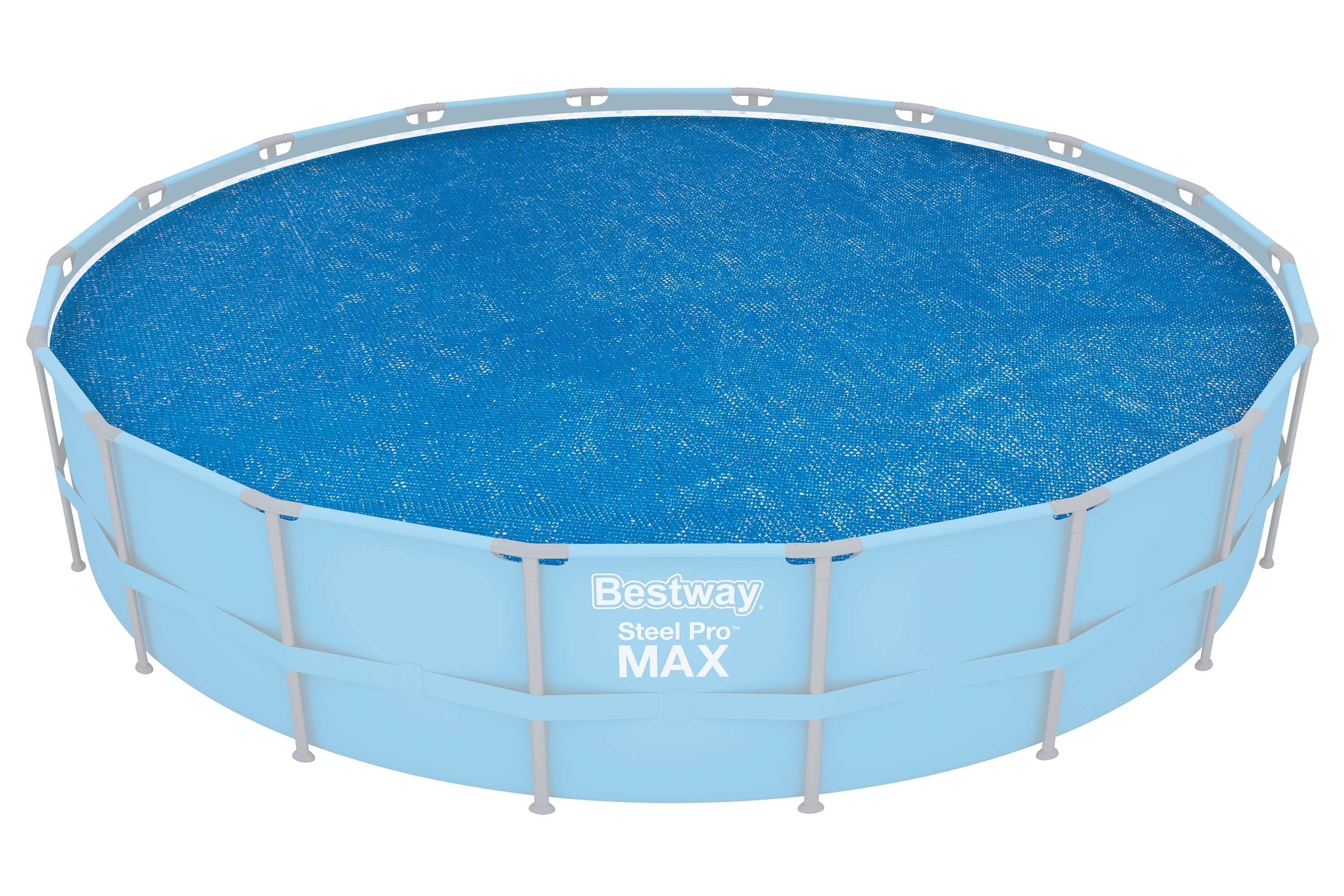Couverture solaire ronde Bestway pour piscines hors sol de 18 pieds