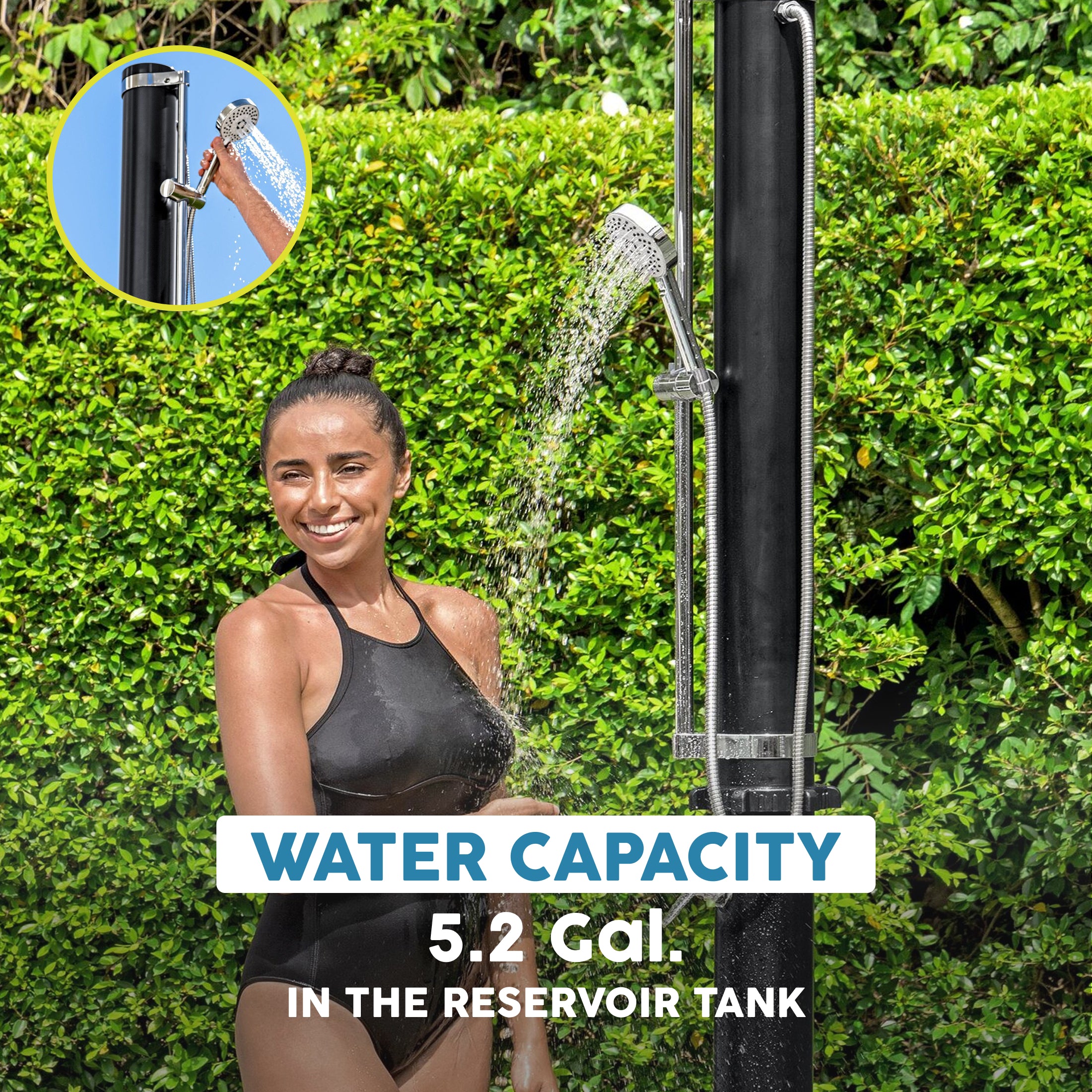 Bestway SolarFlow 5.2 Gal. Outdoor Shower