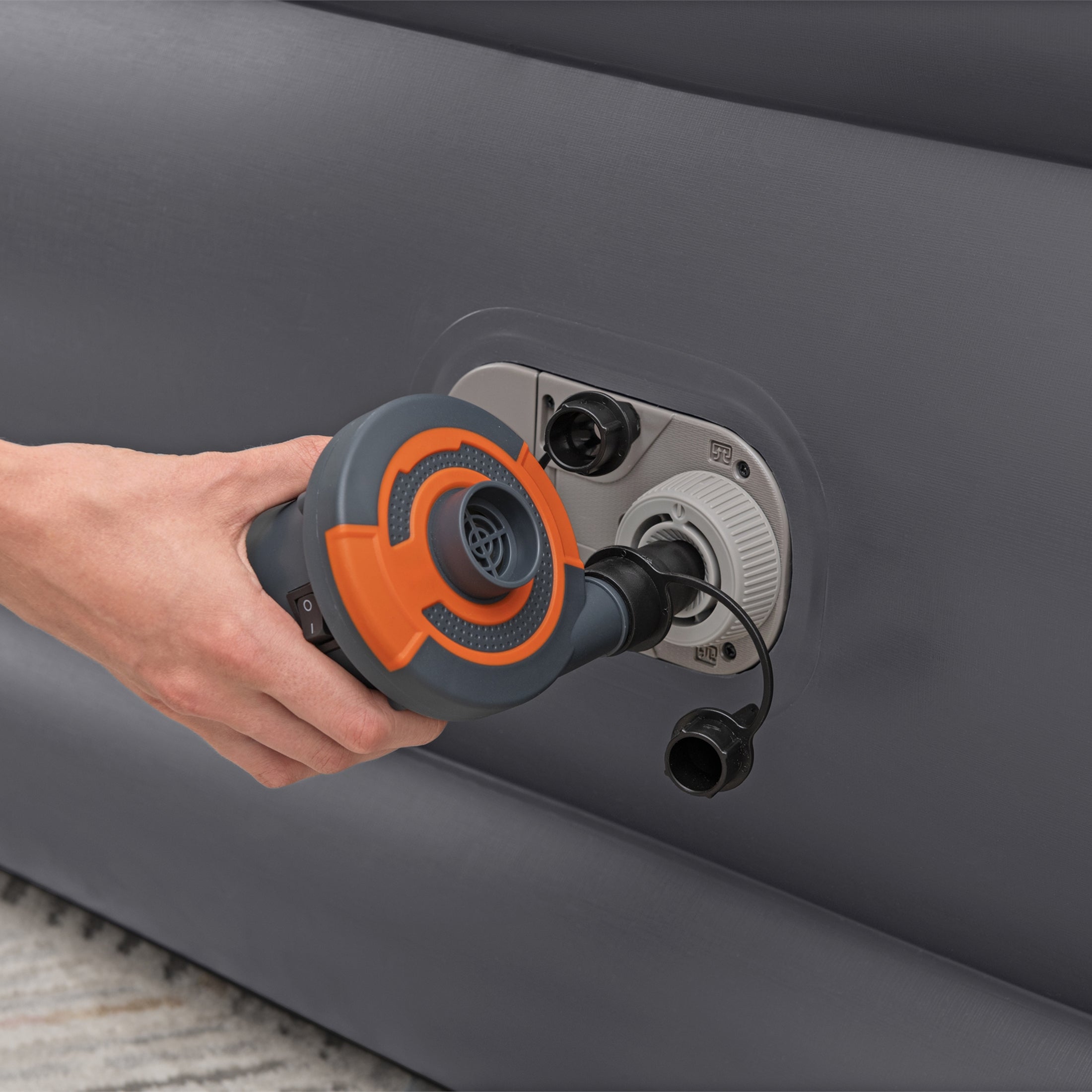 Coleman Tritech Air Mattress Full 22” with Built-in AC Pump