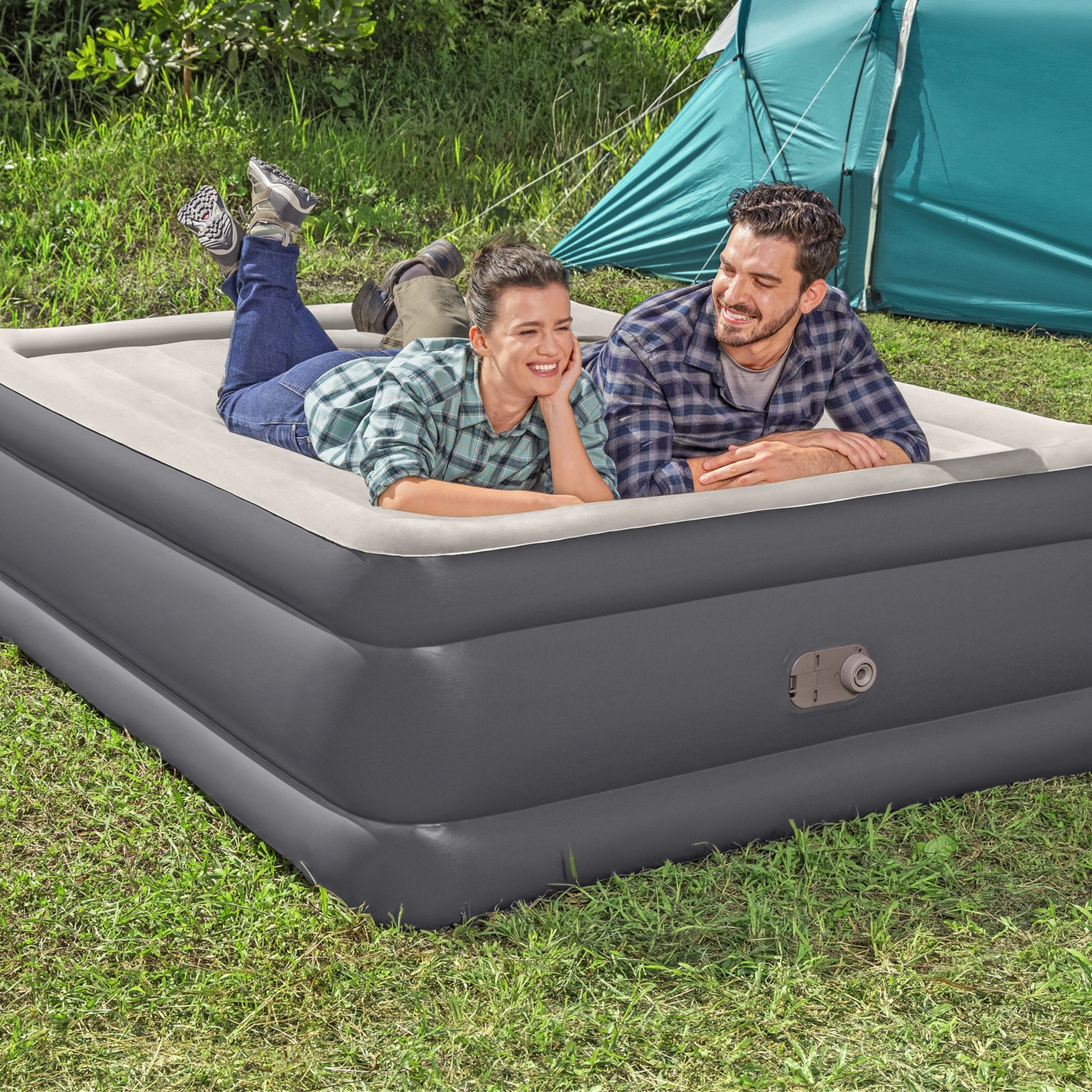 Coleman Tritech Air Mattress Queen 22” with Built-in AC Pump