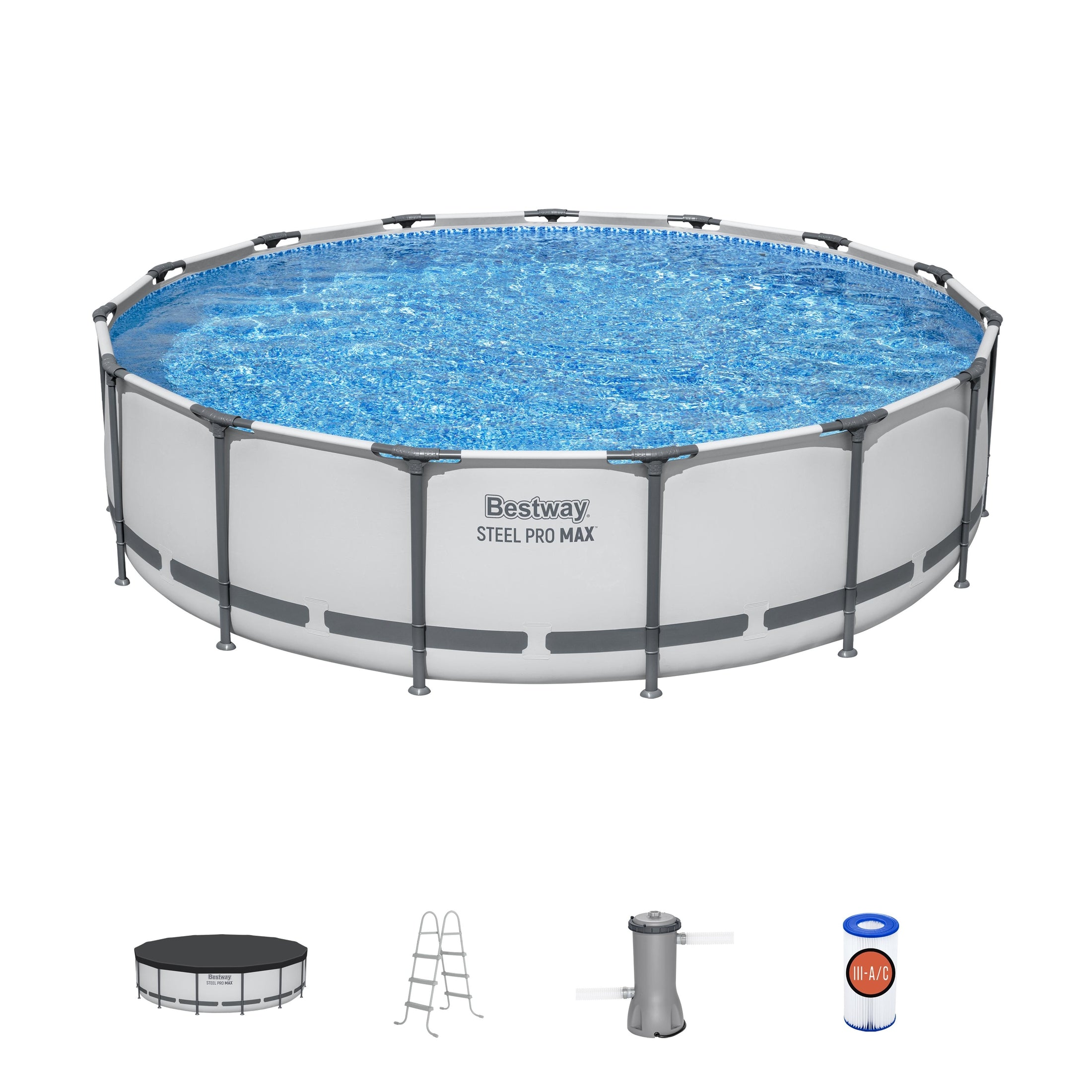 Bestway Steel Pro MAX Above Ground Pool Set 15' x 42"