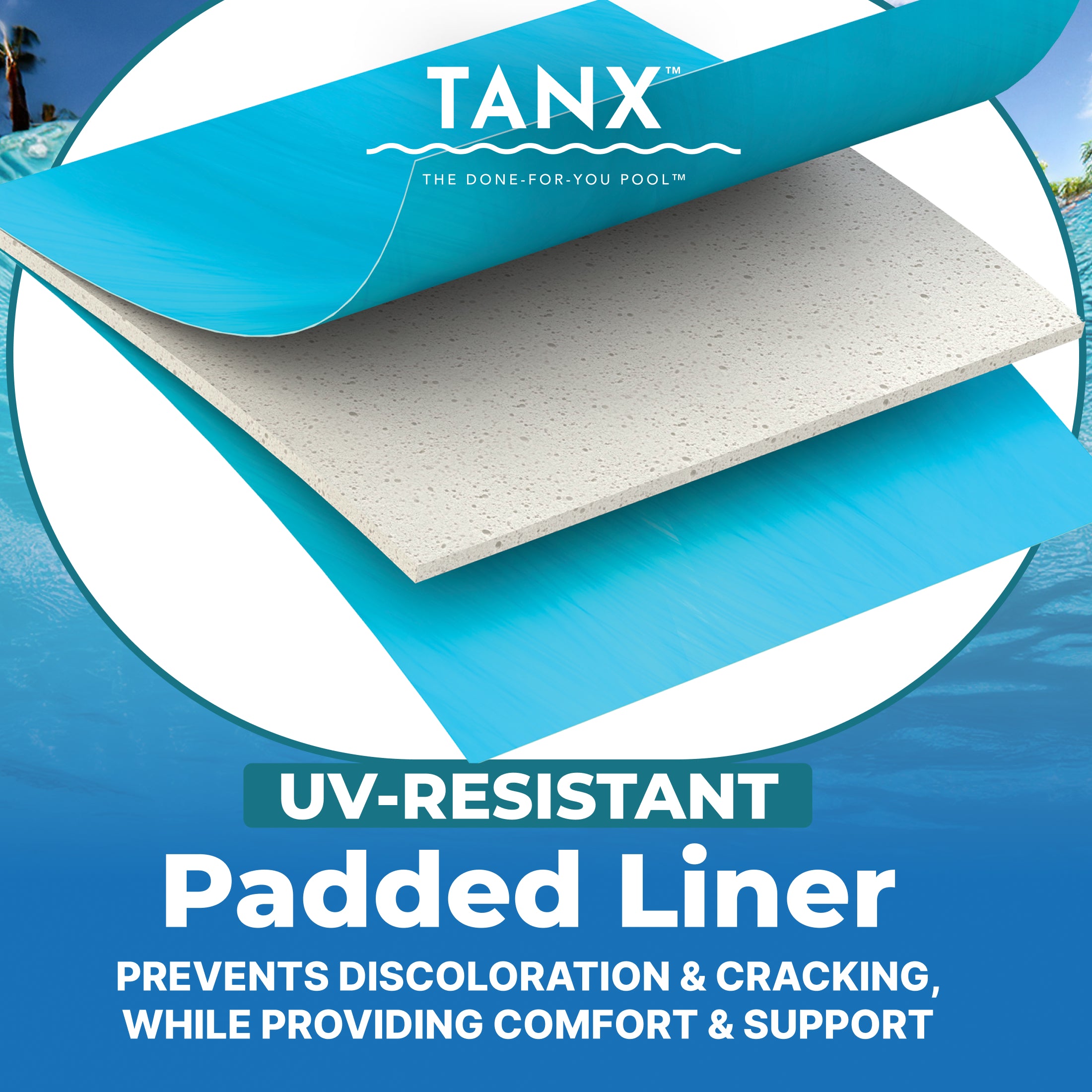 Bestway TANX 8' x 24" Round Above Ground Stock Tank Pool, All-in-One Set