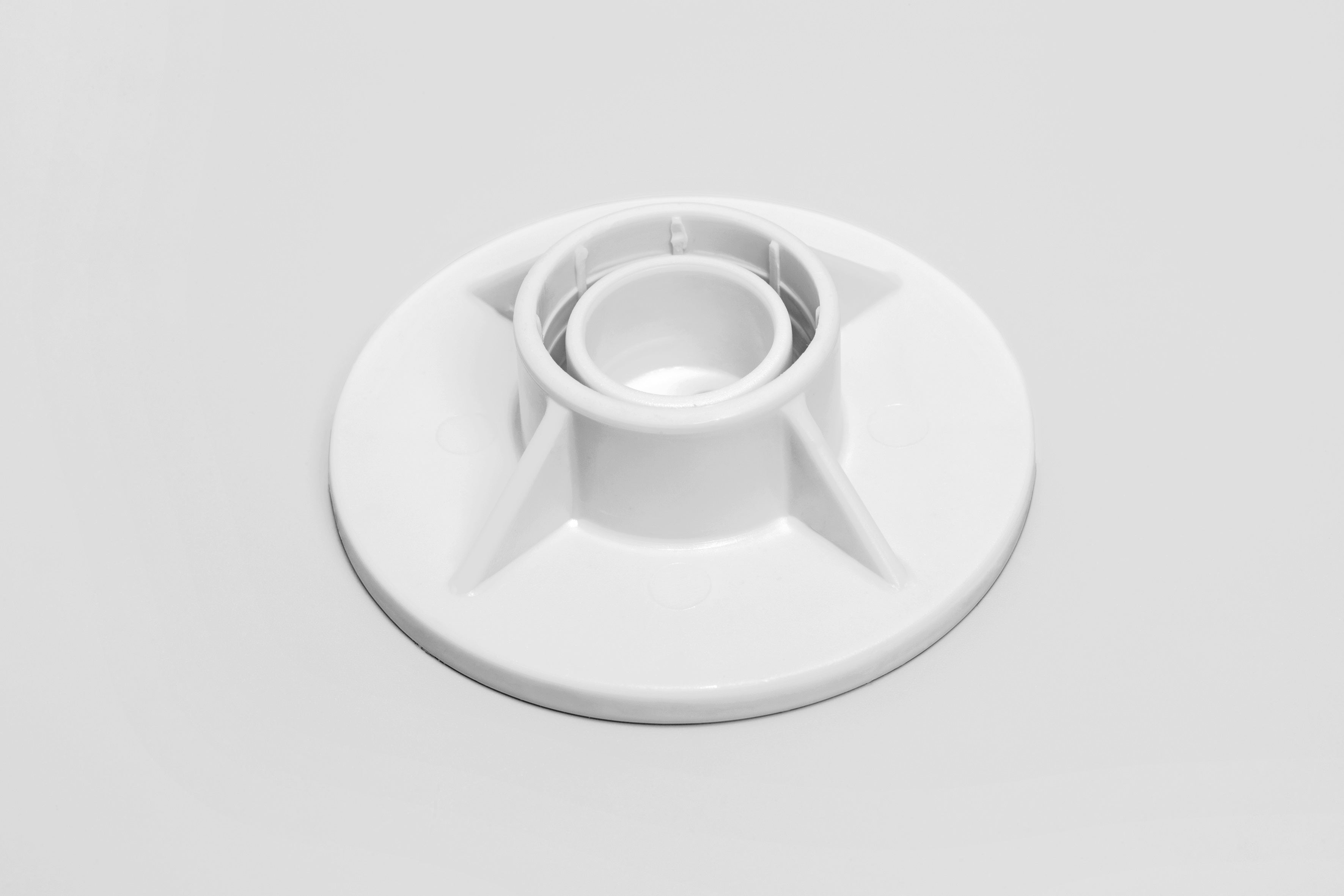 Steel Pro Rectangular Above Ground Pool Vertical Leg Cap Replacement, White