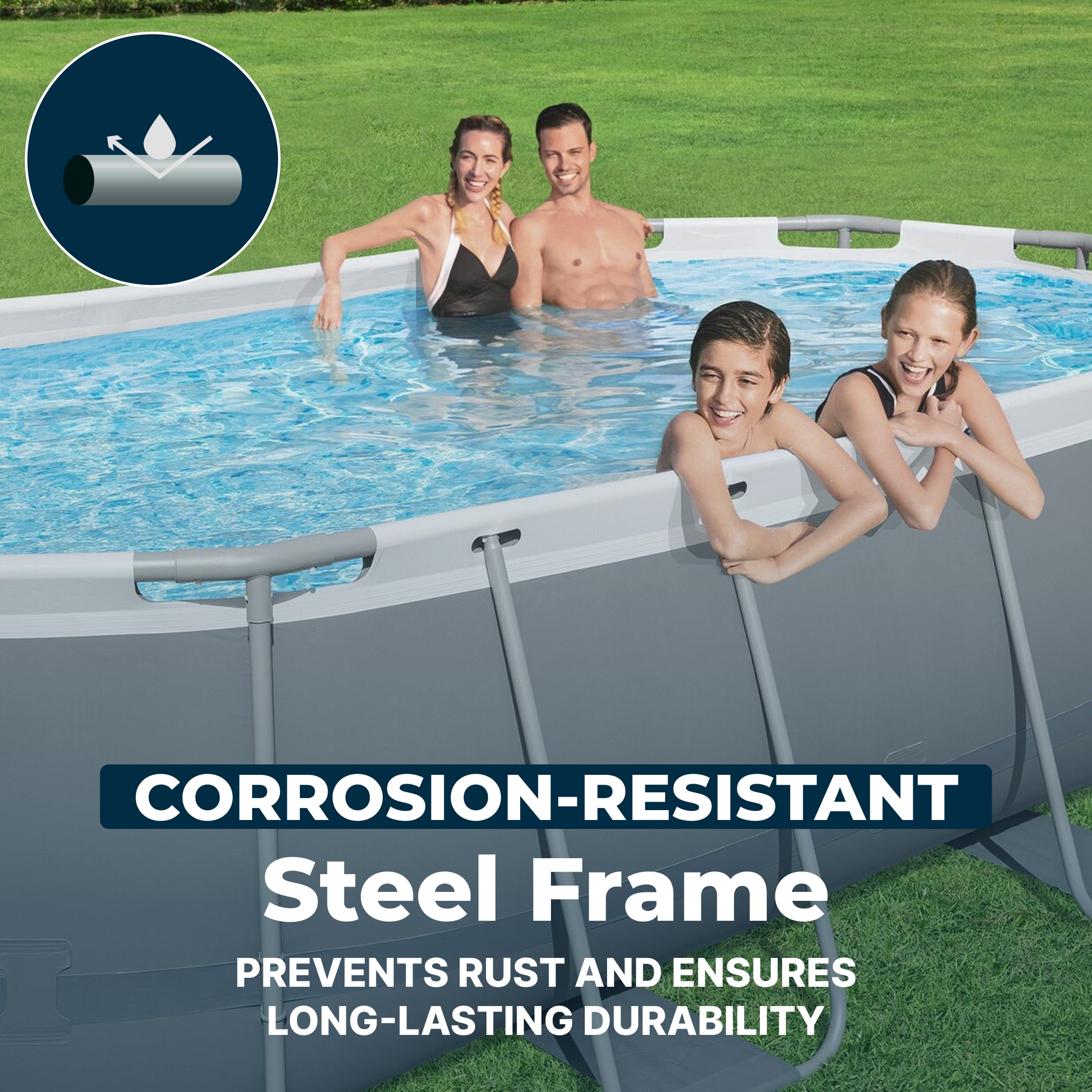 Bestway Steel Pro MAX Above Ground Pool Set 14' x 8'2" x 39.5"