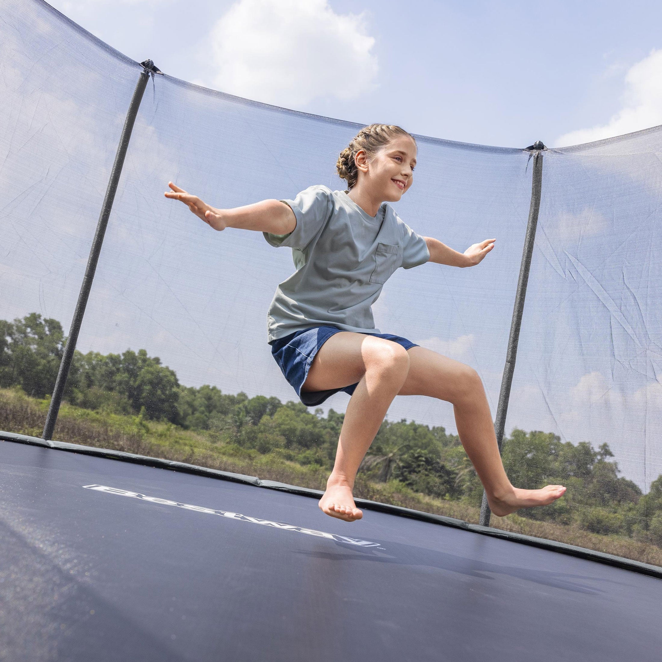 Bestway Xtreme Air 14' Kids Outdoor Trampoline