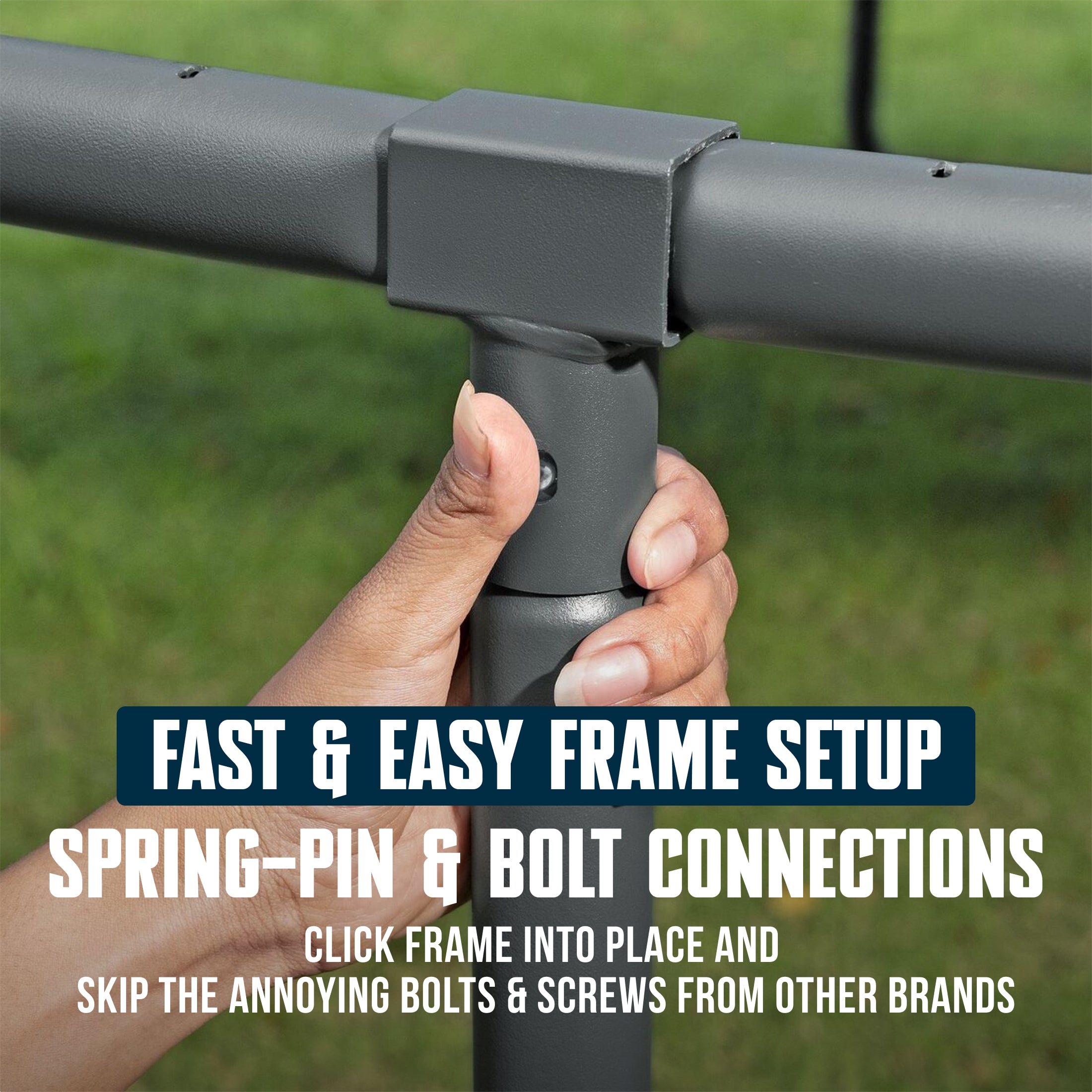 Trampoline d'extérieur Bestway Xtreme Air de 3,66 m (12 pi) pour enfants et adultes, filet de sécurité sans espace, poteaux rembourrés en mousse