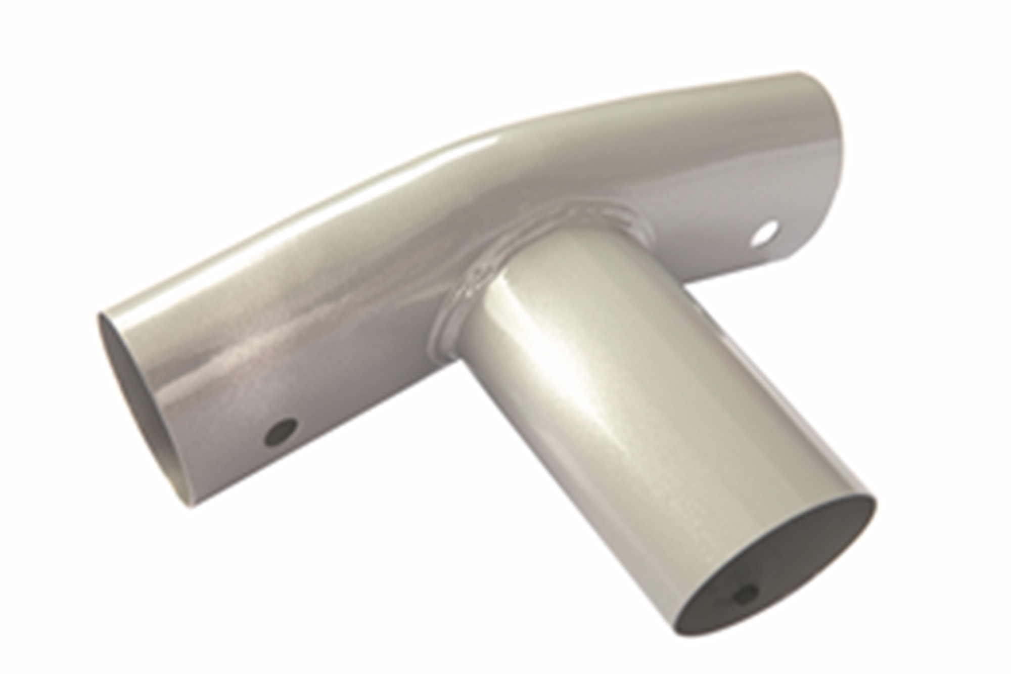 Power Steel 20' x 48" Round Above Ground Pool T-Connector Replacement, Gray