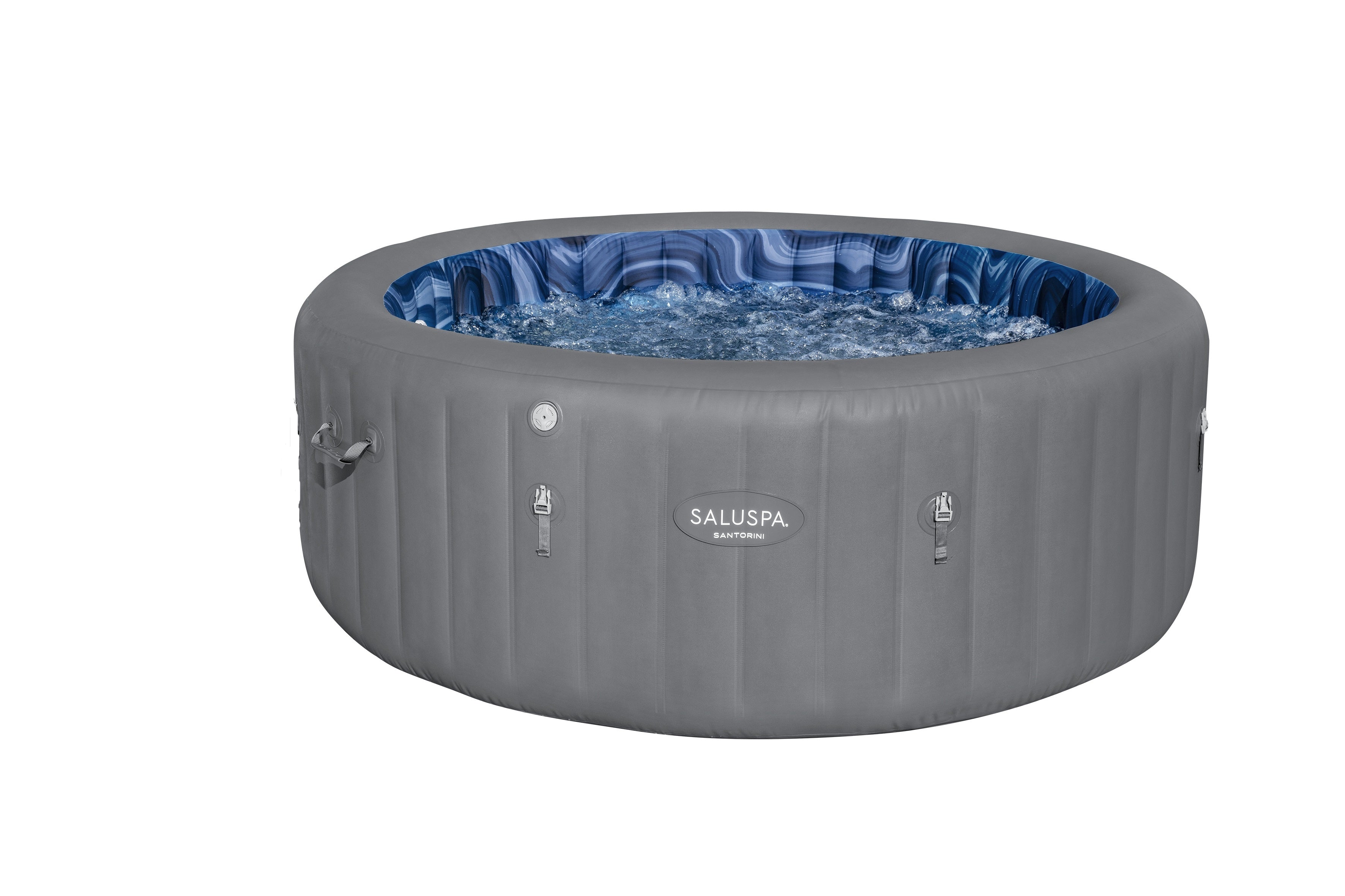 SaluSpa 85" x 31.5" Santorini HydroJet Pro Hot Tub Liner Replacement, Gray