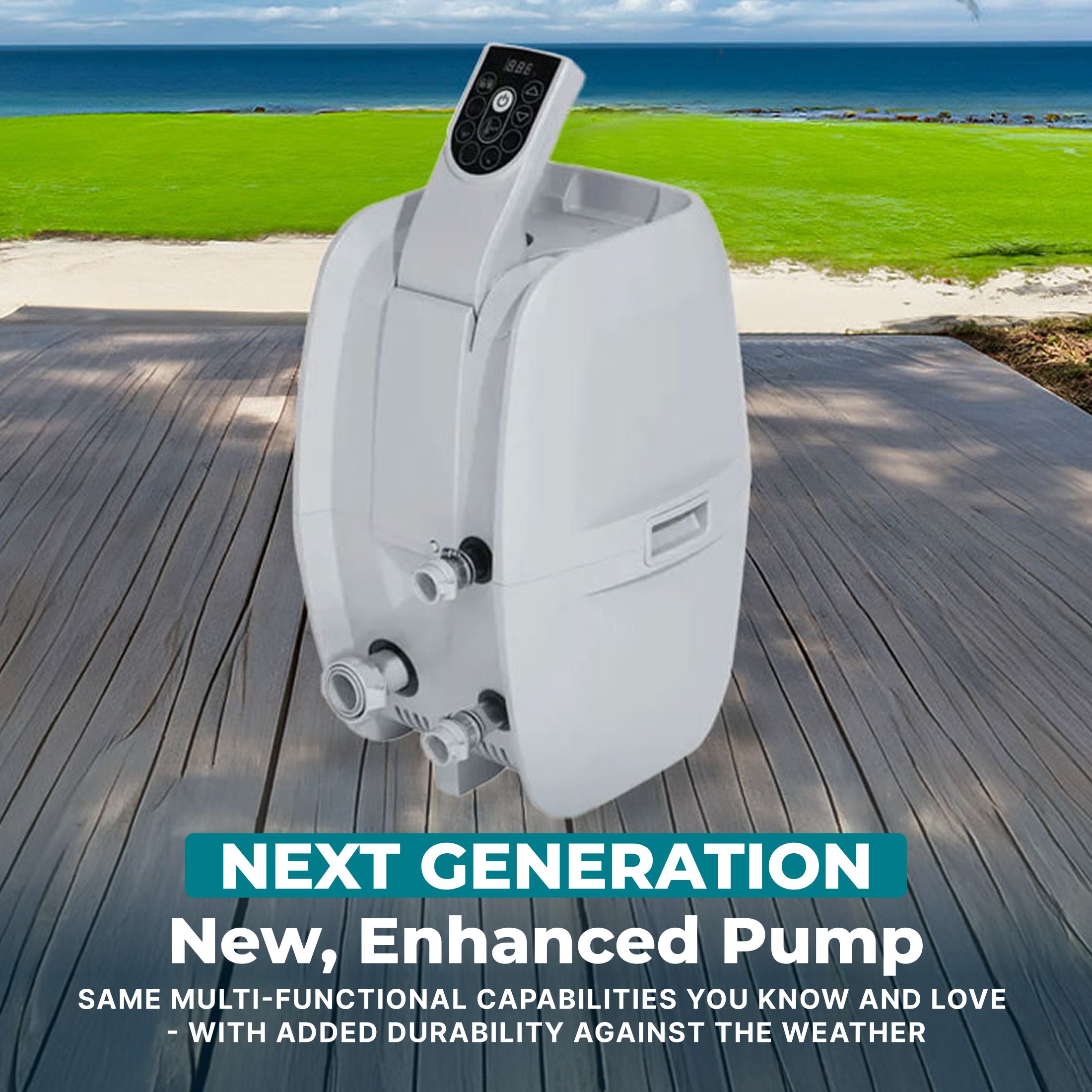 Pompe de chauffage intelligente pour spa SaluSpa AirJet avec commande par application